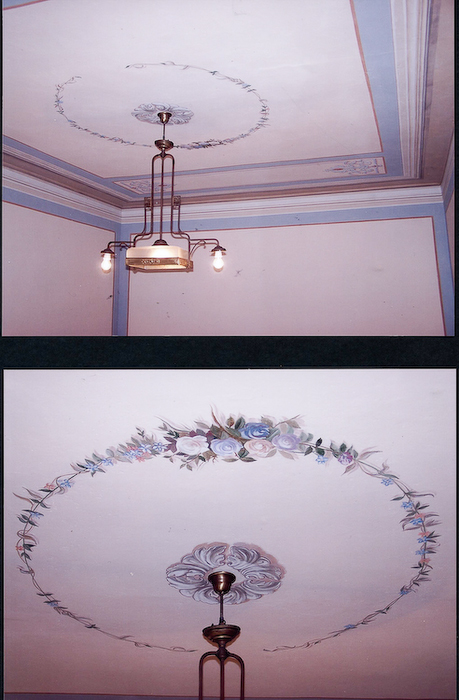 particolare_decorazione in stile soffitto fossalta di chiarano calce 4
