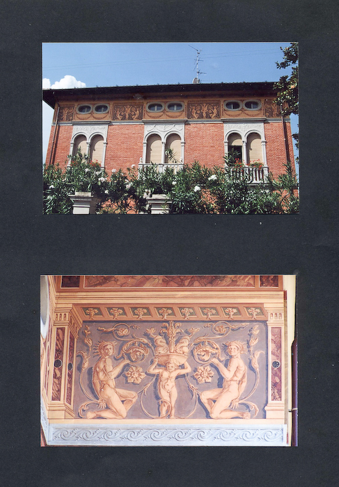 Fregio decorativo  al silicato - Villa privata - Pordenone